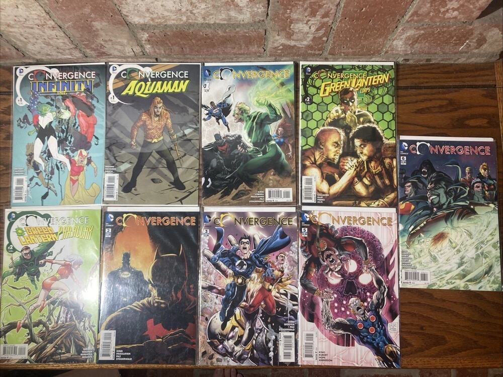 DC Comics Convergence Lot 9 Comics